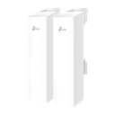 KIT de Enalce Inalámbrico Omada para Exterior / Frecuencia de 5GHz / Emparejamiento Automático / 3 puertos Gigabit / PoE Pasivo 24 Vcc o 802.3 PoEaf / Antena Direccional de 7 dBi MIMO 2x2 / Adminsitración Remota Mediante Omada | EAP211-BRIDGE-KIT