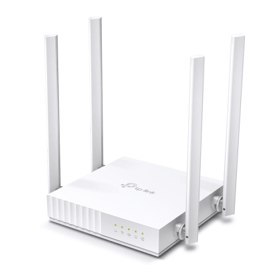 Router Inalámbrico AC750 / 2.4 GHz y 5 GHz Hasta 733 Mbps / 4 Antenas Externas Omnidireccional / 3 Modos en 1 / 4 Puertos LAN 10/100 Mbps / 1 Puerto WAN 10/100 Mbps / Soporta AgiNet Config - AgiNet ACS (Herramienta de gestión remota) | ARCHERC24