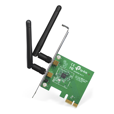 Adaptador Inalámbrico PCI Express N de 300Mbps / Tecnología MIMO / Cifrado WPA/WPA2 / Compatible con Windows | TL-WN881ND