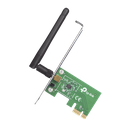 Adaptador Inalámbrico PCI Express / Velocidad inalámbrica de hasta 150 Mbps / Cifrado WPA/WPA2 / Compatible con windows y Linux | TL-WN781ND
