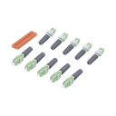 Conector Mecánico Monomodo SC/APC Pre-pulido 3 mm (Bolsa con 10 Piezas) | SCAPCMCS10