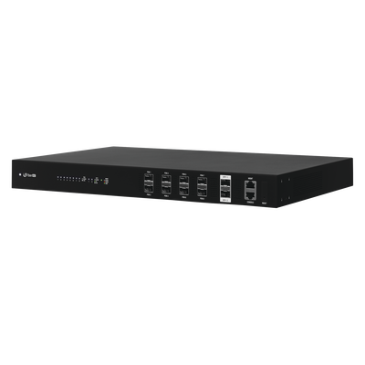 UFiber GPON OLT, Terminal de línea óptica hasta 1024 ONUs concurrentes, con 8 puertos SFP GPON + 2 puertos SFP+ 10 G | UF-OLT