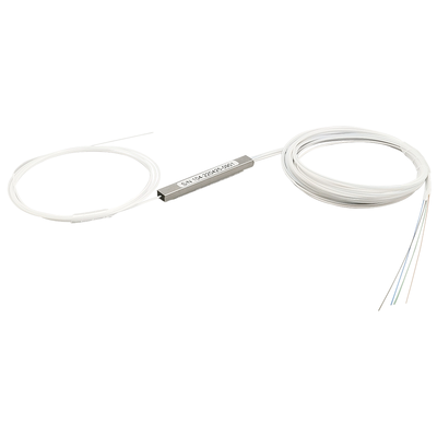 Splitter (Divisor Óptico) tipo PLC, 1x4, para fusión (sin conectores) | TM-PLC-1X4WOC