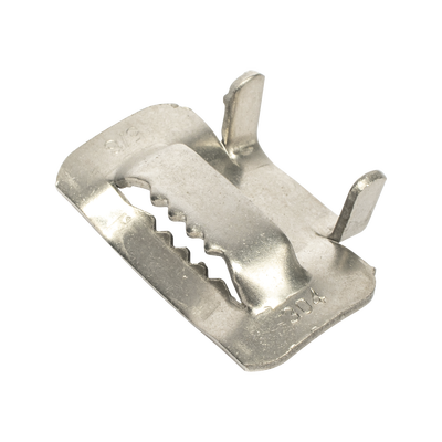 Hebilla de Acero Inoxidable T, 5/8", 100 piezas | LP-SSBT-58