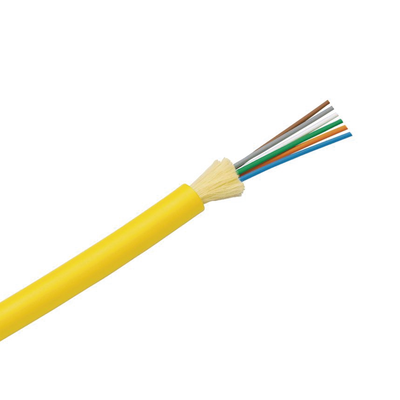 Cable de Fibra Óptica de 12 Hilos, Monomodo OS2 9/125, Interior, Tight Buffer 900um, No Conductiva (Dieléctrica), OFNR (Riser), Precio Por Metro | FSDR912Y