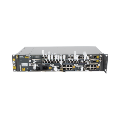 OLT Carrier Class Modular GPON, 2 Ranuras, Incluye 2 Tarjetas de Servicio de 16 puertos GPON, (32 Modulos GPON C+ Incluidos) 1 Fuente de CA, 2 UR, Incluye Instalación de software UNM2000, (Interoperabilidad con ONU´s de Terceros sin Costo) | AN5516-04-AC