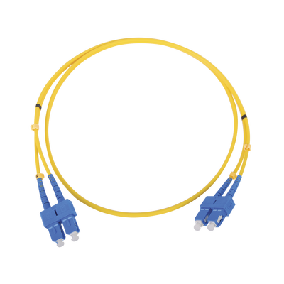 Jumper de Fibra Óptica Monomodo SC/SC Duplex de 5 Metros (16.40 Pies) | LPFO6053B5M
