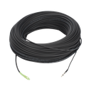 Rollo de Fibra Óptica Drop Redonda G657A2 Monomodo Simplex de 200 Metros con Conectores SC/APC-SC/APC para Instalaciones Aéreas, Subterráneas o a la Intemperie | LP-200-SCA