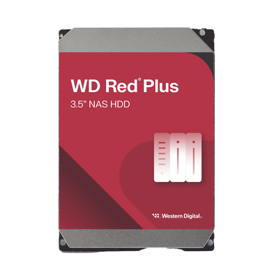 Disco Duro Red de 8TB / 5400 RPM / Optimizado para NAS / Uso 24-7 / 3 Años de Garantia | WD80EFPX