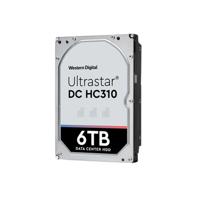 Disco Duro Enterprise 6 TB / Wester Digital (WD) / Serie Ultrastar / Recomendado para Data Center y NVRs de Alta Capacidad / Alto Performace | HUS726T6TALE6L4