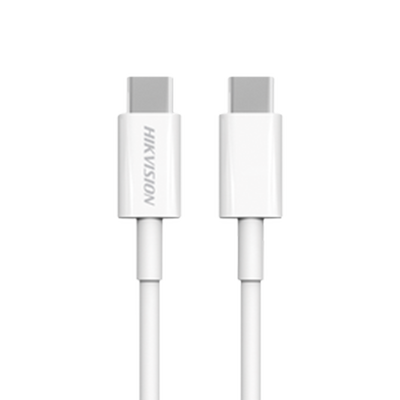 Cable USB-C a USB-C / 1 Metro (3.28 Pies) / Ideal para Celulares Android / Carga Rápida 3 Amp / Carga y Sincronización de Datos / 480 Mbps / 60 Watts | HS-HUB-CBC2C