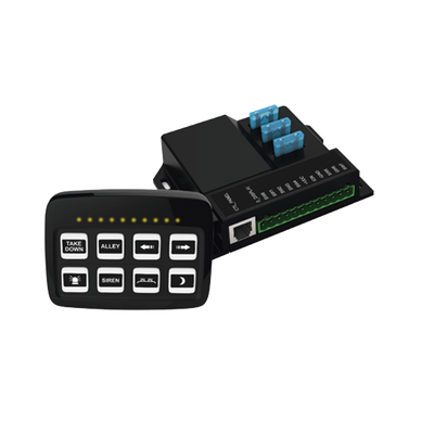 Controlador Universal de 8 interruptores, 12-24 Vcd con Montaje Fijo y de Succión | SP03