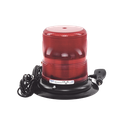 Baliza LED color rojo con montaje magnético de succión de 7" de altura | X7970RVM