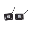 Estrobos Ocultos de 12 LED cada una, Color Rojo/Azul, Ideales para Vehículos Encubierto | X1212RB