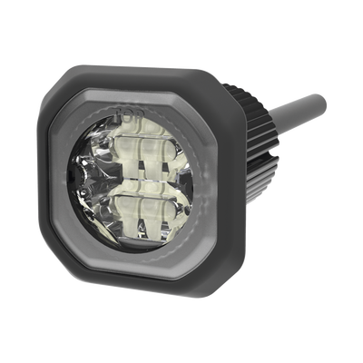 Lampara Oculta de LED de bajo perfil color rojo azul | ED9040RB