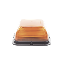 Baliza LED Cuadrada, base de polipropileno reforzado, perfil medio, 12-24 VCC, 24 patrones de destellos, ámbar | EB7185AAA