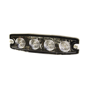 Luz Auxiliar de 4 LED, ámbar, SAE Clase I, Lente transparente | SPL4A