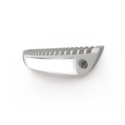 Luz de cortesía con bisel color blanco ideal para ambulancias y vehículos de rescate | EW2602