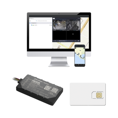 Kit Rastreador Vehicular 4G LTE CAT 1 y 2G/ Anualidad de SIM600MB1Y / Anualidad de EPCOMGPSCODE | FMC920KIT2