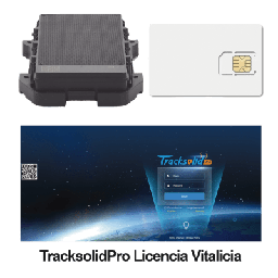 [LL303KIT3] KIT Localizador 4G con carga solar / Semiautónomo / Rastreo de contenedores / Cajas de tráiler / Alarma de sabotaje audible / Incluye Licencia vitalicia VTSCX y SIM de datos SIM500MB2Y | LL303KIT3
