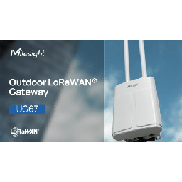 [UG67L08GL915M] Gateway LoRaWAN para exterior, de largo alcance, con modulo SIM | UG67L08GL915M