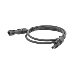 [CBLMC41MBLK] Cable Fotovoltaico 1 m, Negro, Calibre 10 AWG con Terminales MC4 en Ambos Extremos | CBLMC41MBLK
