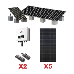 [HNS3000TLKIT1] Kit Solar Interconexion  / 3kW  220Vca / Inversor AFORE / Montaje Incluido | HNS3000TLKIT1