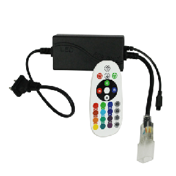 [JLPM-10] Adaptador de Corriente con Control de Funciones Remoto para Manguera Neón LED RGB JUML-5050-03. | JLPM-10