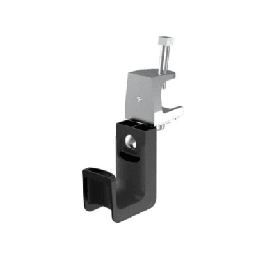 [JP75SBC87RB-L20] Sujetador STRONGHOLD tipo J (J-Hook), Con Abrazadera de Tornillo para Montaje, Hasta 8 Cables Cat6, Nylon 6.6, Color Negro, 1 pieza | JP75SBC87RB-L20