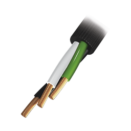 [RQ38/100M] Cable Eléctrico de Uso Rudo 3 Hilos Calibre 12 AWG, Hasta 600 V. Rollo de 100 m. | RQ38/100M