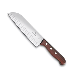 [6.8520.17G] Cuchillo Santoku Wood de 17 cm, Filo con Alvéolos Estilo Japonés. | 6.8520.17G