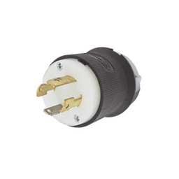 [HUB-HBL-2711] Clavija con Bloqueo de Media Vuelta Industrial 30 a 125/250 V CA / 3 Polos 4 Hilos / Nema L14-30P. | HUB-HBL-2711