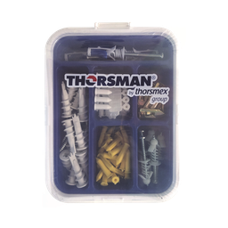 [TH-KIT-FY] Kit para Sistemas de Fijación en Yeso, Muros Falsos, Tabique hueco, Uso en interiores  (91 piezas) | TH-KIT-FY