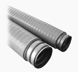 SSMELE Tubo Flexible Liquidtight de 1/2" Acero + PVC.