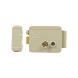 [321-DCBI-ABG] Cerradura Eléctrica / Incluye Llave /Con Botón integrado / Izquierda / Exterior | 321-DCBI-ABG