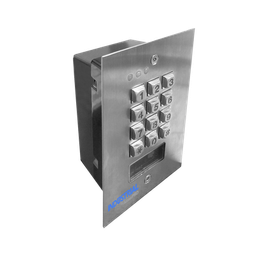 [PROKEYPAD2V2] Teclado Exterior/Interior Antivandálico, 3 Relevadores, Salida Wiegand, 1200 Usuarios, Lector de Proximidad, Empotrable | PROKEYPAD2V2