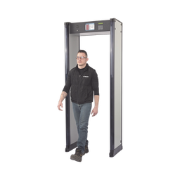 [INTELL-218-ZIR] Arco Detector de Metales de 18 Zonas con Anclaje para Fijarse al Piso. Incluye Sensor IR para evitar falsas Alarmas / Certificado por la Administración Federal de Aviación de EE. UU. (FAA) | INTELL-218-ZIR