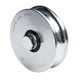 [1150-5070-001] Rueda de 16 cm SIN Soporte / Soporta hasta 575 kg / Canal Tipo "U" | 1150-5070-001