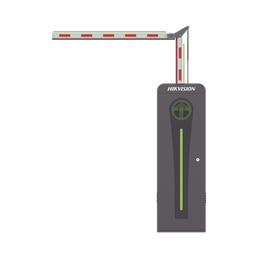 [KT-320-ART(3ML)] Barrera Vehicular con Brazo Articulado Iluminado Led 3 mts INCLUIDO (1.5 + 1.5) / Izquierda / Alto Desempeño / Brushless / Semáforo Rojo-Verde en Gabinete / Incluye 2 Controles Remotos | KT-320-ART(3ML)