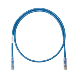 [NK6PC1BUY] Cable de Parcheo UTP Categoría 6, con Plug Modular en Cada Extremo - 0.3 Metros (1 Pie) - Azul | NK6PC1BUY