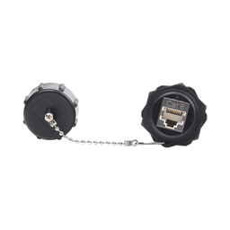 [LP-C6WP-JK] Jack Industrial RJ45 Categoría 6 Blindado, IP67 (Waterproof) | LP-C6WP-JK
