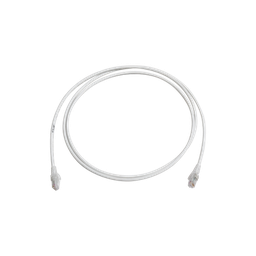 [MC6-07-02] Patch Cord MC6 Modular Cat6 UTP, CM/LS0H, 2.13 Metros (7 Pies), Color Blanco | MC6-07-02