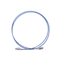 [MC6-05-0628] Patch Cord MC6 Modular Cat6 UTP, CM/LS0H, 1.52 Metros (5 Pies), Color Azul, Diámetro Reducido (28AWG) | MC6-05-0628