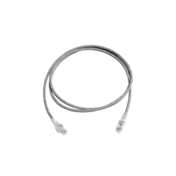 [MC6-05-04] Patch Cord MC6 Modular Cat6 UTP, CM/LS0H, 1.52 Metros (5 Pies), Color Gris | MC6-05-04