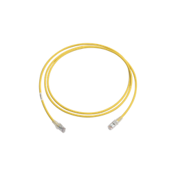 [MC6-07-05] Patch Cord MC6 Modular Cat6 UTP, CM/LS0H, 2.13 Metros (7 Pies), Color Amarillo | MC6-07-05
