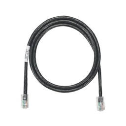 [NK5EPC7BLY] Cable de Parcheo UTP Categoría 5e, con Plug Modular en Cada Extremo - 2 Metros (6.56 Pies) - Negro | NK5EPC7BLY