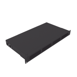 [LP-ODF-8024] Distribuidor de Fibra Óptica Vacío 19 Pulgadas, Acepta 4 Placas Acopladoras de Linkedpro, Hasta 24 Fibras, 1UR, Incluye Charola de Empalme | LP-ODF-8024
