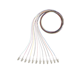 [NKFPX1BN1NKM001] Kit de 12 Pigtails con Conector LC, Multimodo 50/125 OM3, 900um, de 1 Metro (3.28 Pies) | NKFPX1BN1NKM001