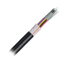 [FOTNX06] Cable de Fibra Óptica 6 Hilos, OSP (Planta Externa), No Armada (Dieléctrica), MDPE (Polietileno de Media Densidad), Multimodo OM3 50/125 Optimizada, Precio Por Metro | FOTNX06