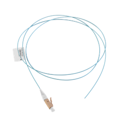 [FP1B-LC5L-01AQ] Pigtail de Fibra Óptica LC Simplex, Multimodo OM3 XGLO 50/125, OFNR, Color Aqua, 1 Metro (3.28 Pies) | FP1B-LC5L-01AQ